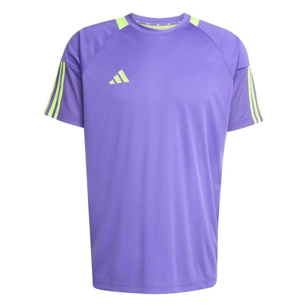 Adidas Mens Sereno T-Shirt / Purple/Yellow
